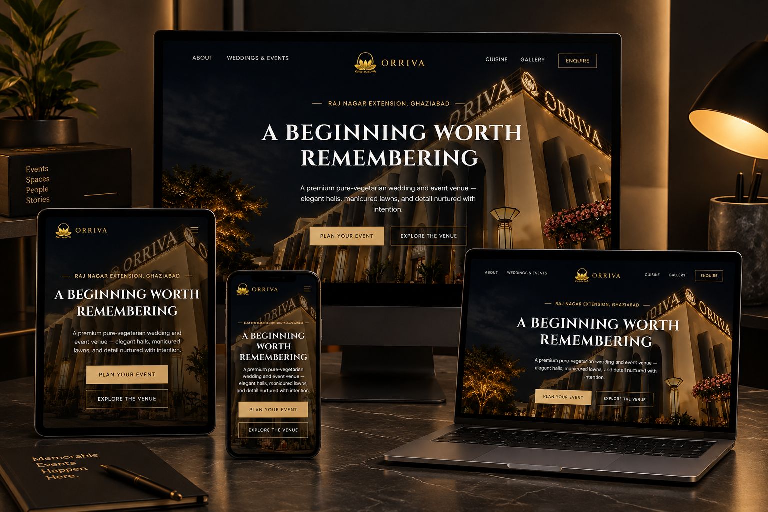 Orriva — A Beginning Worth Remembering. project screenshot